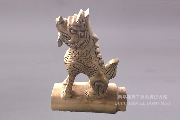 大式建筑装饰瓦是房屋瓦作的形制之一，多用于宫殿、庙宇等建筑